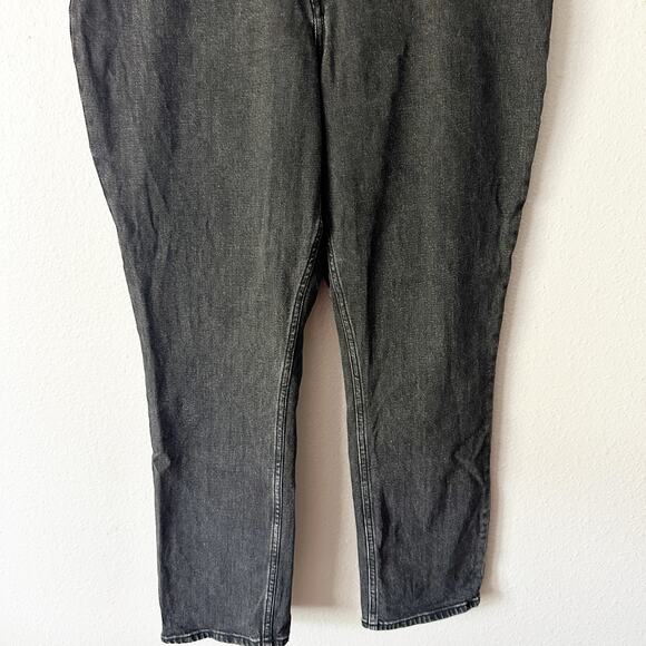 Abercrombie & Fitch The 90s Slim Straight Jean Ultra High Rise size 32/14 SHORT - Picture 5 of 13